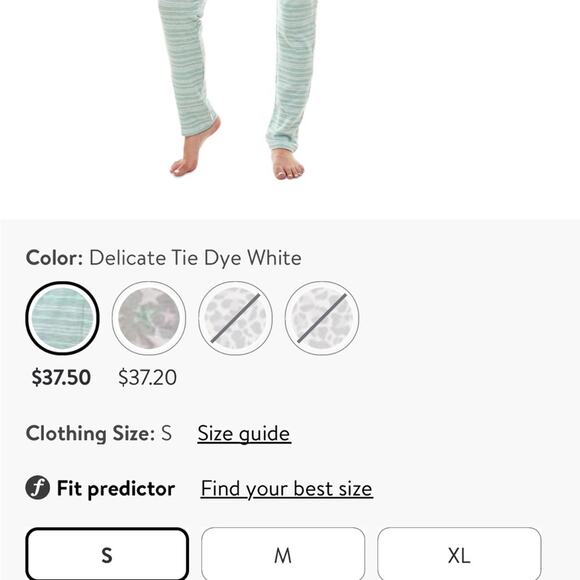 Roudelain Butter Knit Hood
Top & Slim Pants Pajama Set Green Stripe - Picture 6 of 7